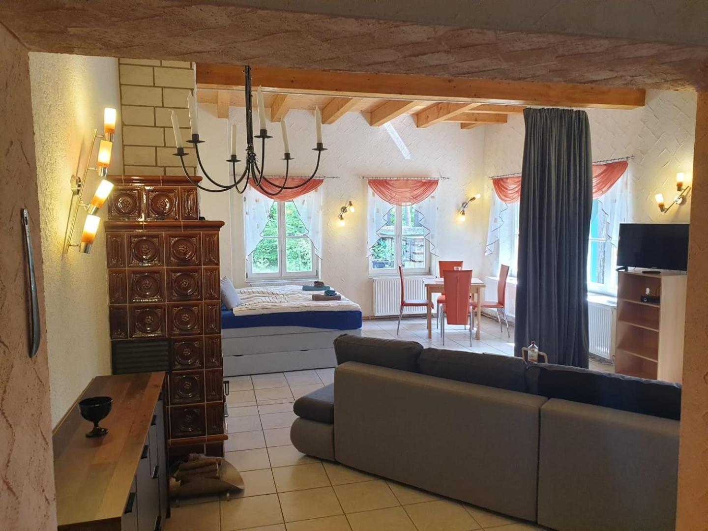 Ferienwohnung Habicht Villa-Paelitzsee Grosszerlang Ngoại thất bức ảnh